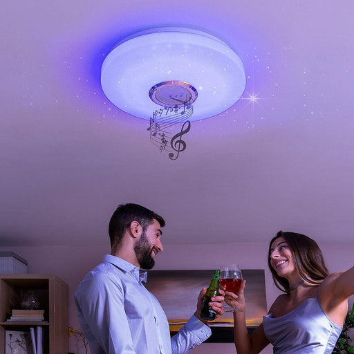 Lámpara LED de Techo con Altavoz Lumavox InnovaGoods - Smart Shop online