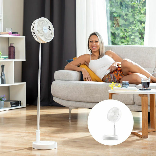 Ventilador Recargable Plegable 3 en 1 Fandle InnovaGoods Ø7,7'' 7200 mAh - Smart Shop online