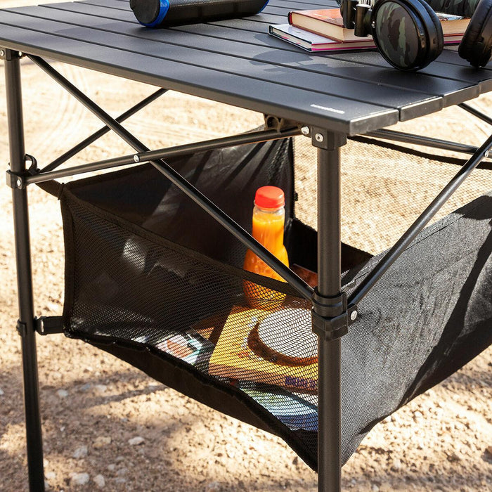 Mesa de Camping Plegable con Cesta y Funda Folble InnovaGoods - Smart Shop online