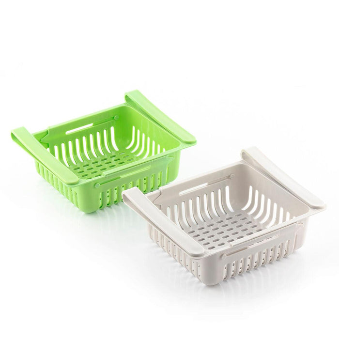 Organizador Ajustable para Nevera Friwer InnovaGoods (pack de 2)