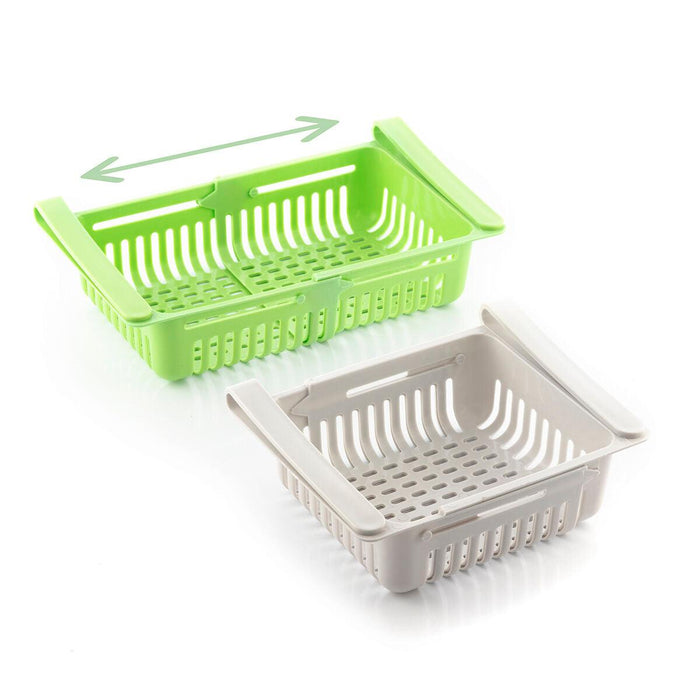 Organizador Ajustable para Nevera Friwer InnovaGoods (pack de 2)