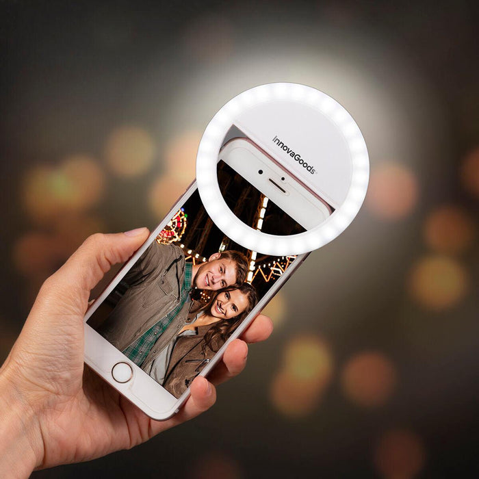 Aro de Luz para Selfie Recargable Instahoop InnovaGoods - Smart Shop online