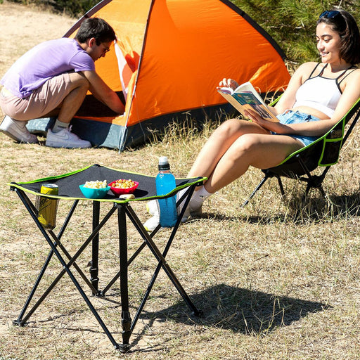 Mesa de Camping Textil Plegable con Funda Cafolby InnovaGoods - Smart Shop online