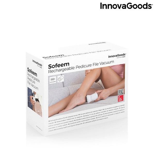 Lima de Pedicura Recargable con Aspirador Integrado Sofeem InnovaGoods - Smart Shop online